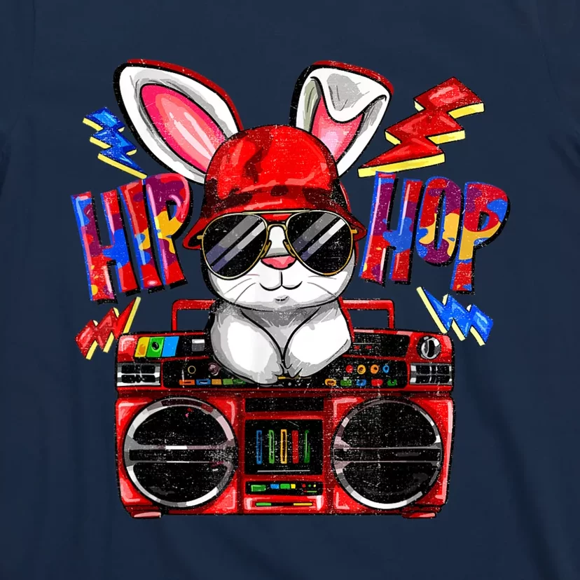 Happy Easter Cool Bunny Hip Hop Gift Baby T-Shirt