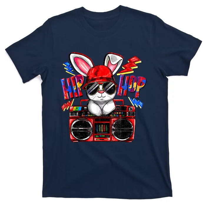 Happy Easter Cool Bunny Hip Hop Gift Baby T-Shirt