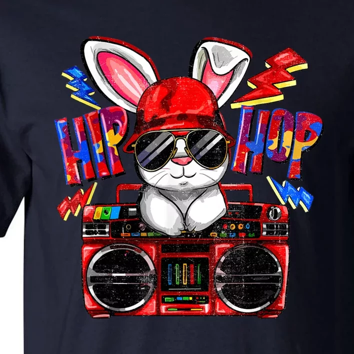 Happy Easter Cool Bunny Hip Hop Gift Baby Tall T-Shirt