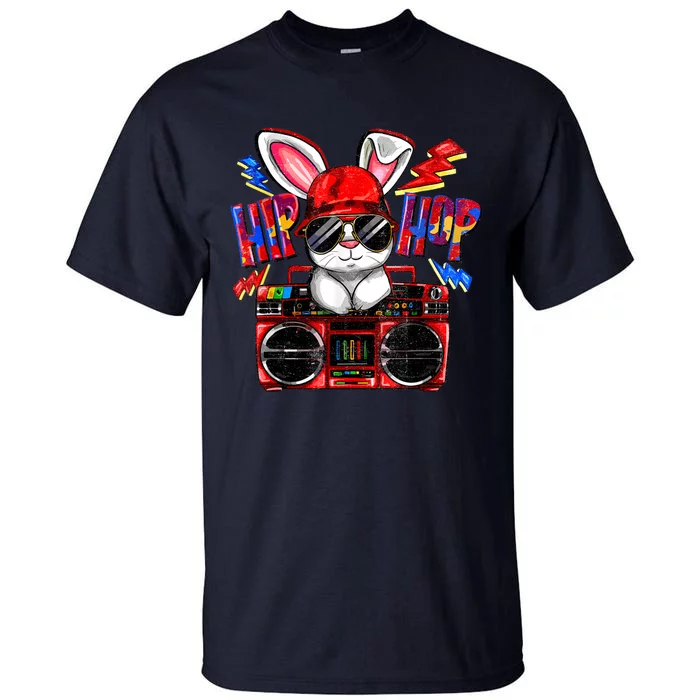 Happy Easter Cool Bunny Hip Hop Gift Baby Tall T-Shirt