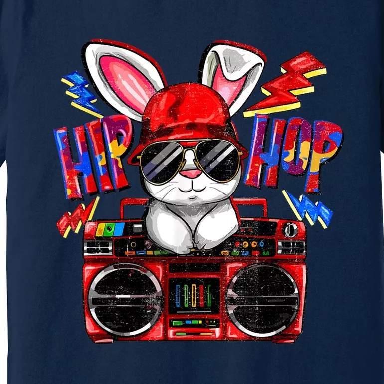 Happy Easter Cool Bunny Hip Hop Gift Baby Premium T-Shirt