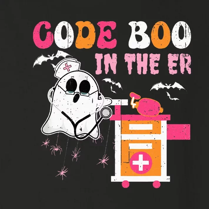 Halloween ER Costume ER Boo Boo Crew Nurse Ghost Nursing Toddler Long Sleeve Shirt