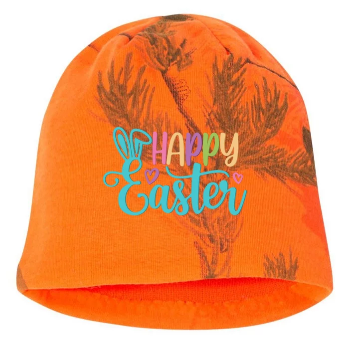 Happy Easter Cute Holiday Kati - Camo Knit Beanie