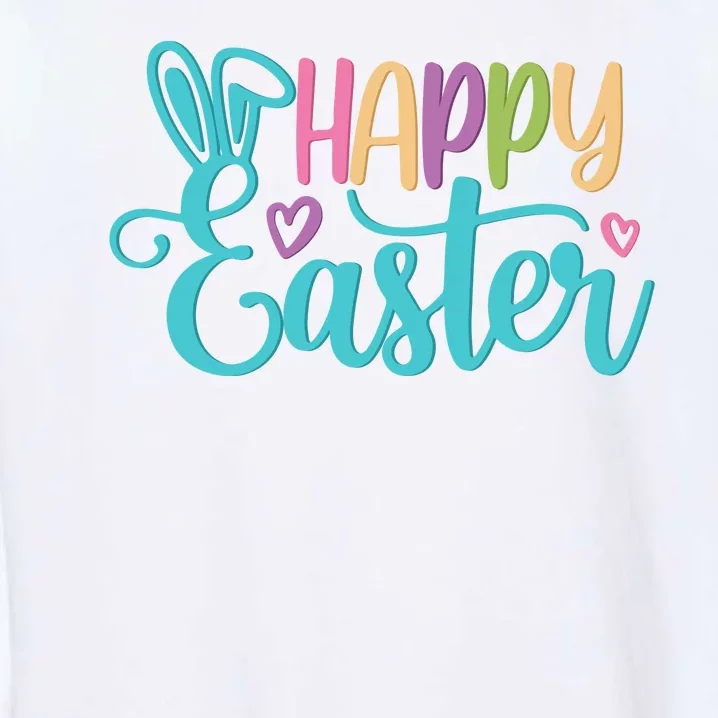 Happy Easter Cute Holiday Garment-Dyed Sweatshirt