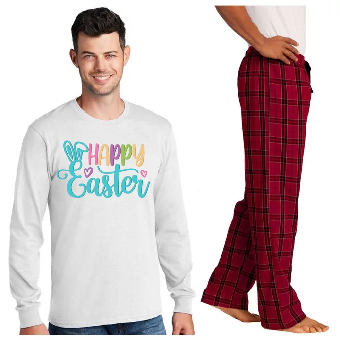 Happy Easter Cute Holiday Long Sleeve Pajama Set