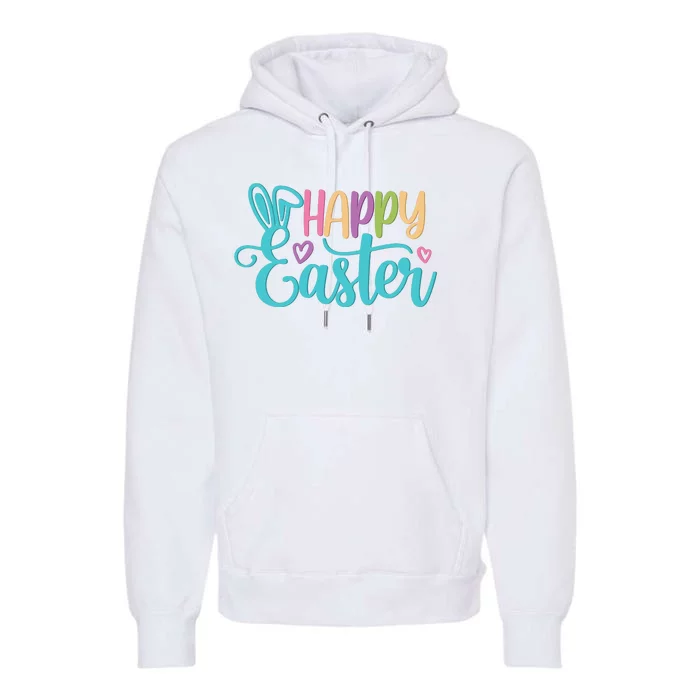 Happy Easter Cute Holiday Premium Hoodie