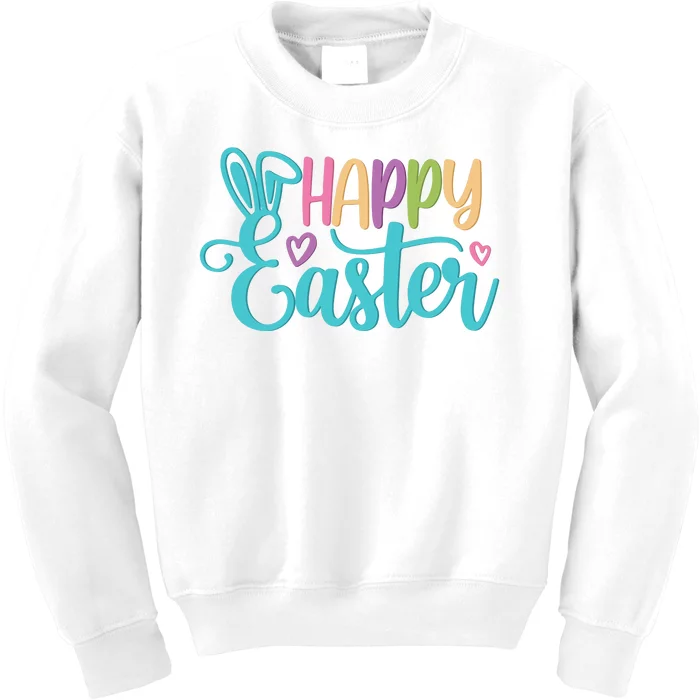 Happy Easter Cute Holiday Kids Sweatshirt