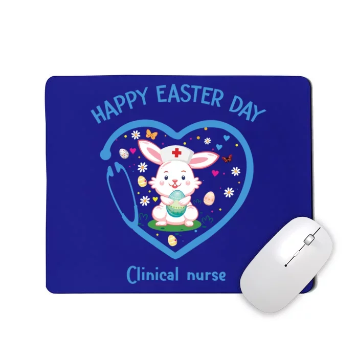 Happy Easter Clinical Nurse Gift Cute Nurse Easter Day Meaningful Gift Mousepad