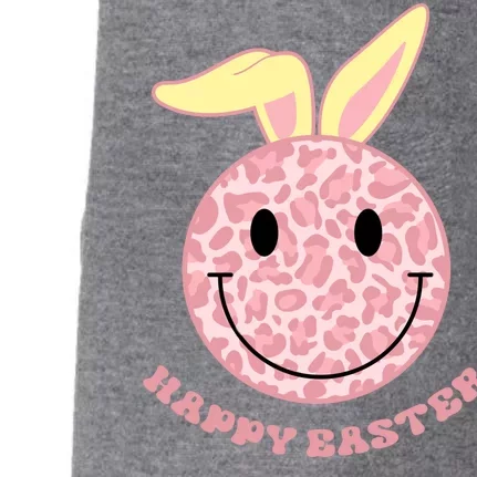 Happy Easter Cute Smile Face Pink Patterns Doggie 3-End Fleece Hoodie