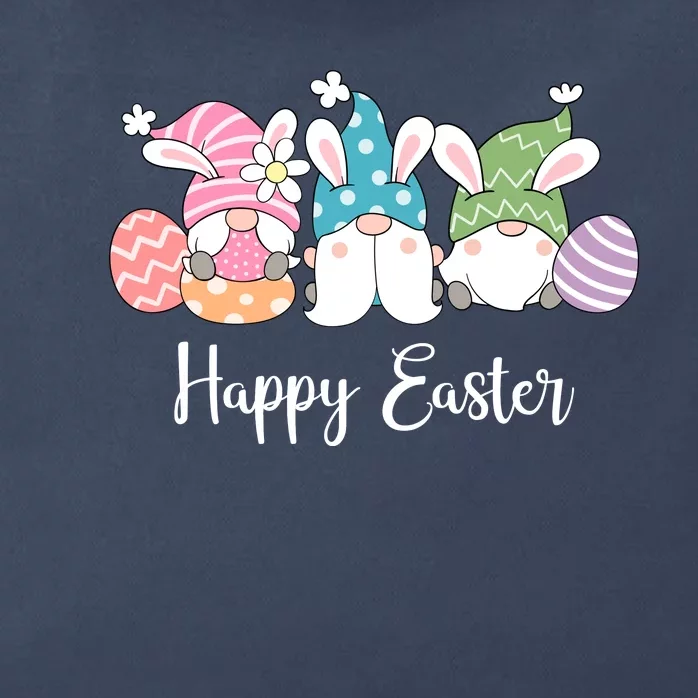 Happy Easter Cute Gnome Holiday Zip Tote Bag