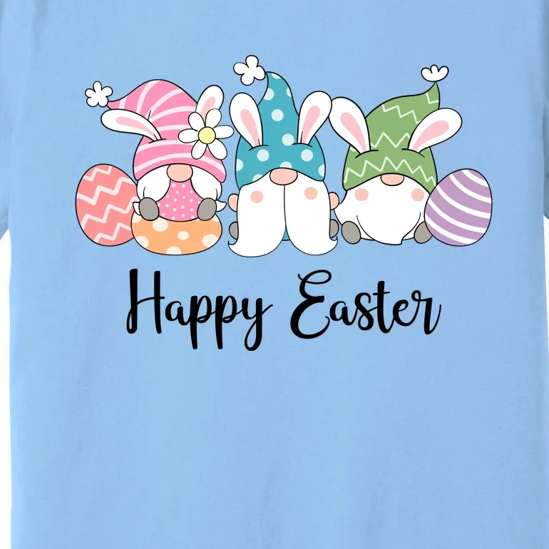 Happy Easter Cute Gnome Holiday Premium T-Shirt