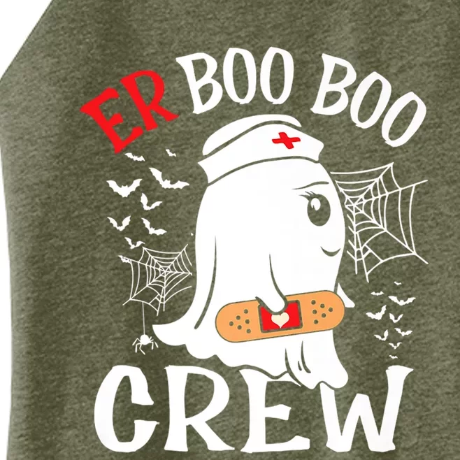 Halloween Er Costume Er Boo Boo Crew Nurse Ghost Nursing Funny Gift Women’s Perfect Tri Rocker Tank