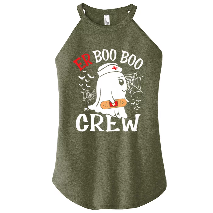 Halloween Er Costume Er Boo Boo Crew Nurse Ghost Nursing Funny Gift Women’s Perfect Tri Rocker Tank