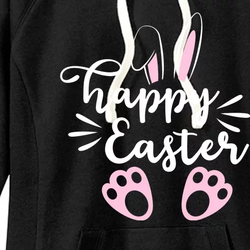 Happy Easter Cute Bunny Holiday Women's Fleece Hoodie