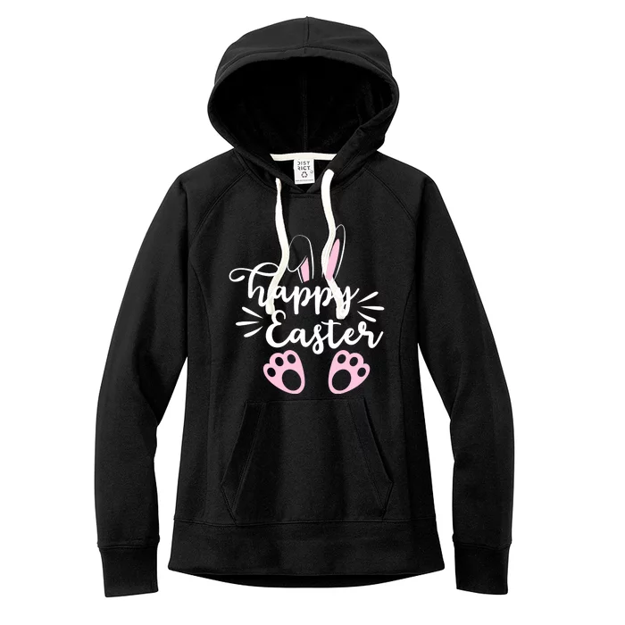 Happy Easter Cute Bunny Holiday Women's Fleece Hoodie