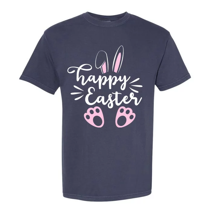 Happy Easter Cute Bunny Holiday Garment-Dyed Heavyweight T-Shirt