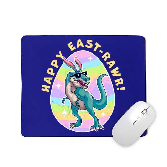 Happy Eastgiftrawr Cute Dinosaur Bunny Ears Happy Easter Day Gift Mousepad