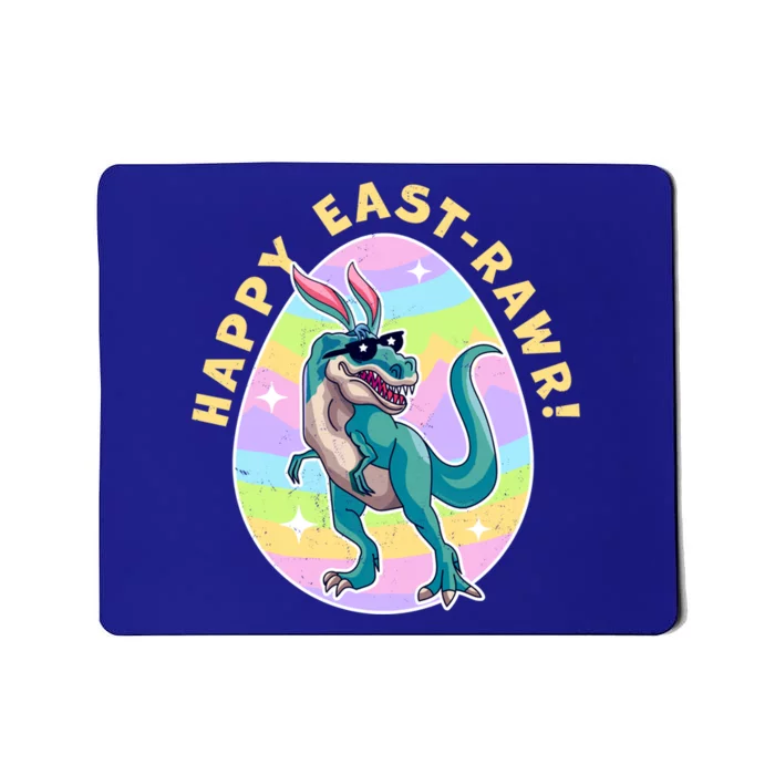 Happy Eastgiftrawr Cute Dinosaur Bunny Ears Happy Easter Day Gift Mousepad