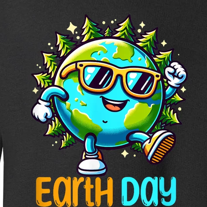 Happy Earth Day 2024 Funny Earth Day Toddler Sweatshirt