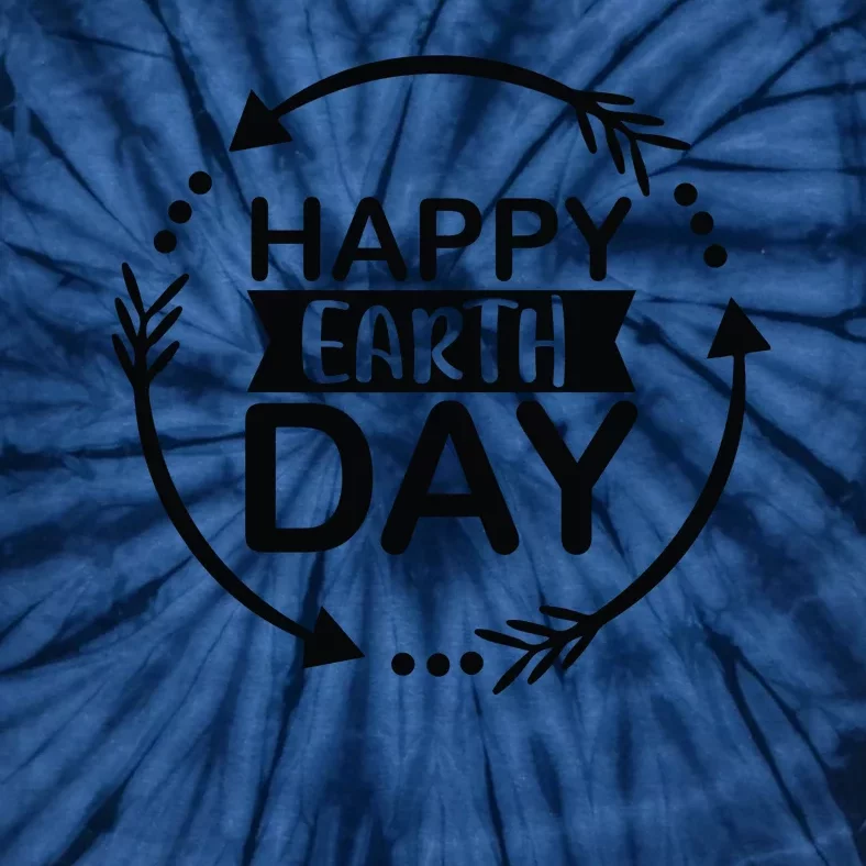 Happy Earth Day Tie-Dye T-Shirt