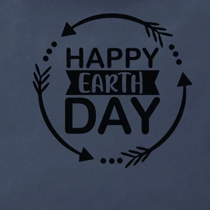 Happy Earth Day Zip Tote Bag