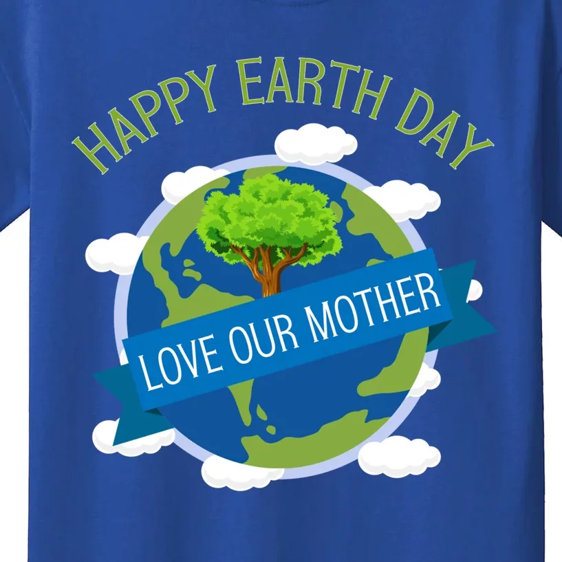 Happy Earth Day World Earth Day Awareness Gift Kids T-Shirt