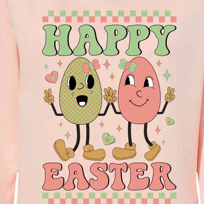 Happy Easter Day Easter Bunny Womens California Wash Sweatshirt