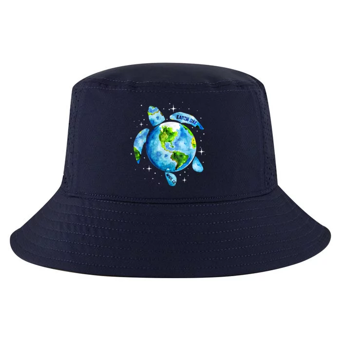 Happy Earth Day Restore Earth Sea Turtle Art Save The Planet Gift Cool Comfort Performance Bucket Hat