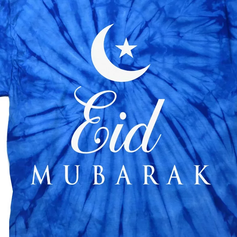 Happy Eid Day Eid AlAdha Eid Mubarak Tie-Dye T-Shirt