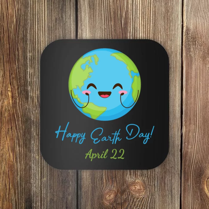 Happy Earth Day April 22 Cute Planet Coaster