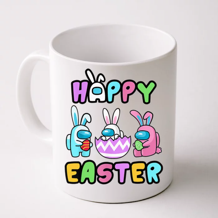 Happy Easter Days Easter Eggs Among With Us For Game Front & Back Coffee Mug