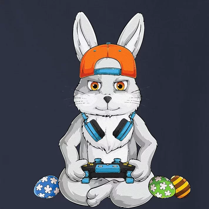 Happy Easter Day Bunny Egg Funny Gamer Funny Toddler Long Sleeve Shirt