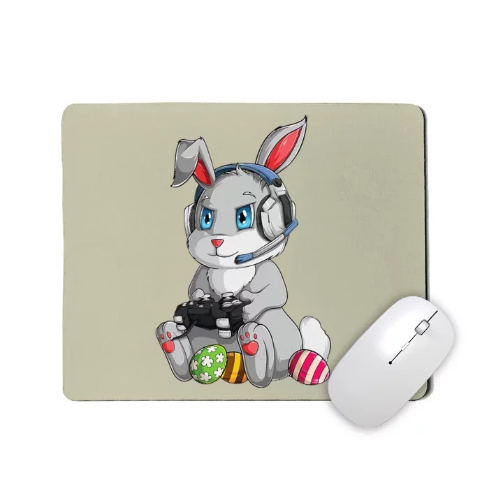 Happy Easter Day Bunny Egg Funny Gamer Mousepad