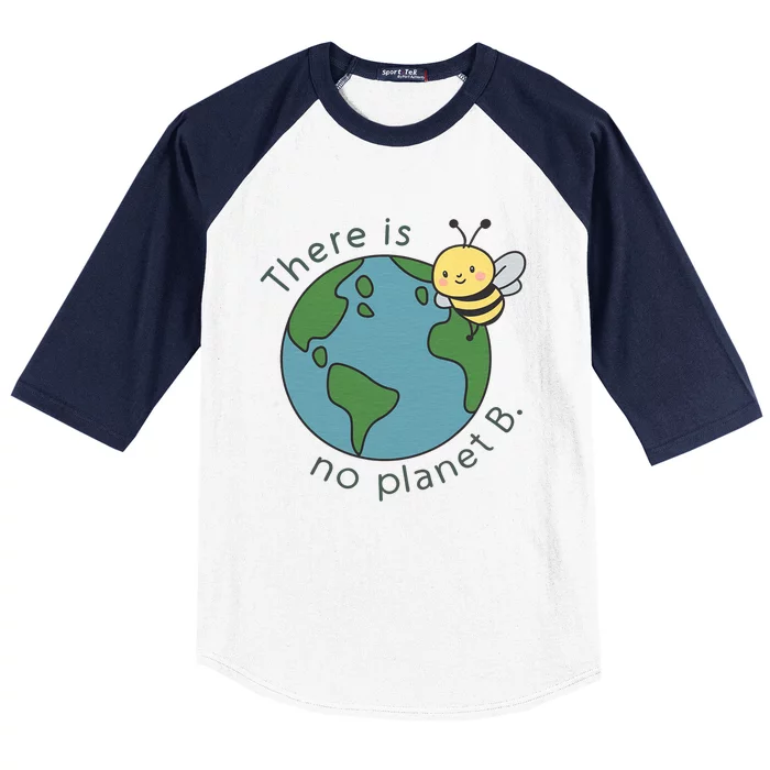 Happy Earth Day 2024 Cute Planet Bee Mother Earth Aesthetic Baseball Sleeve Shirt