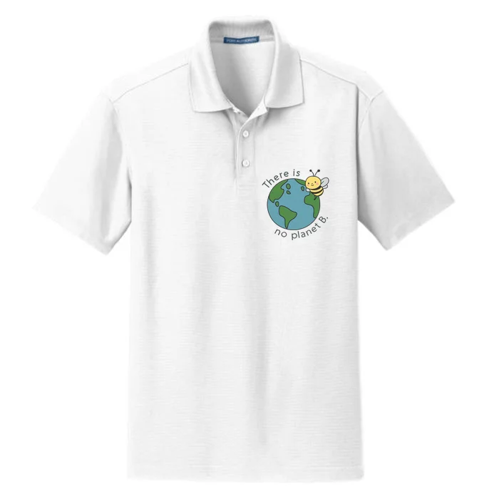 Happy Earth Day 2024 Cute Planet Bee Mother Earth Aesthetic Dry Zone Grid Performance Polo