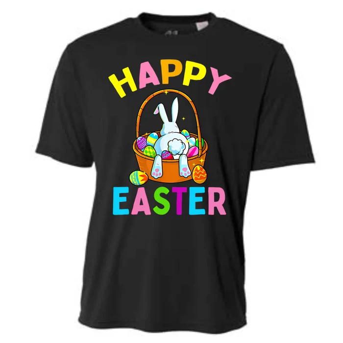 Happy Easter Day Bunny Hunting Chocolate Eggs Egg Hunt Funny Gift Cooling Performance Crew T-Shirt