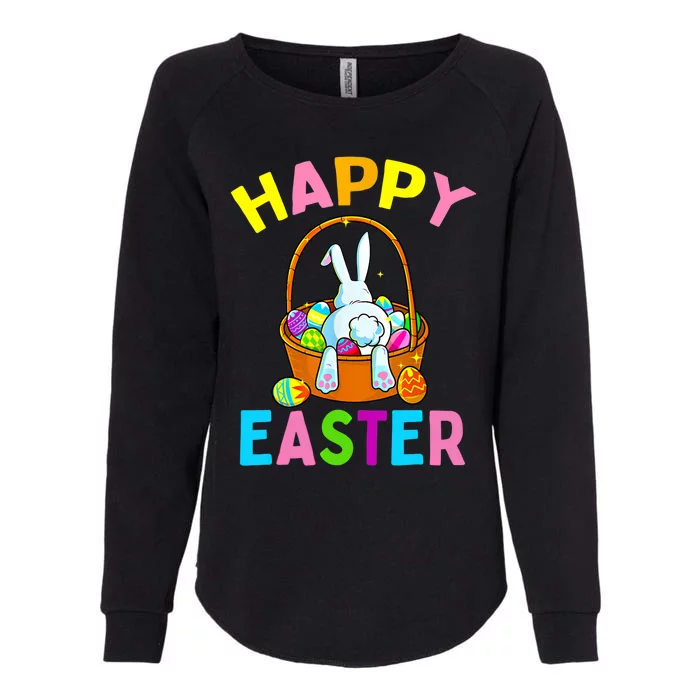 Happy Easter Day Bunny Hunting Chocolate Eggs Egg Hunt Funny Gift Womens California Wash Sweatshirt