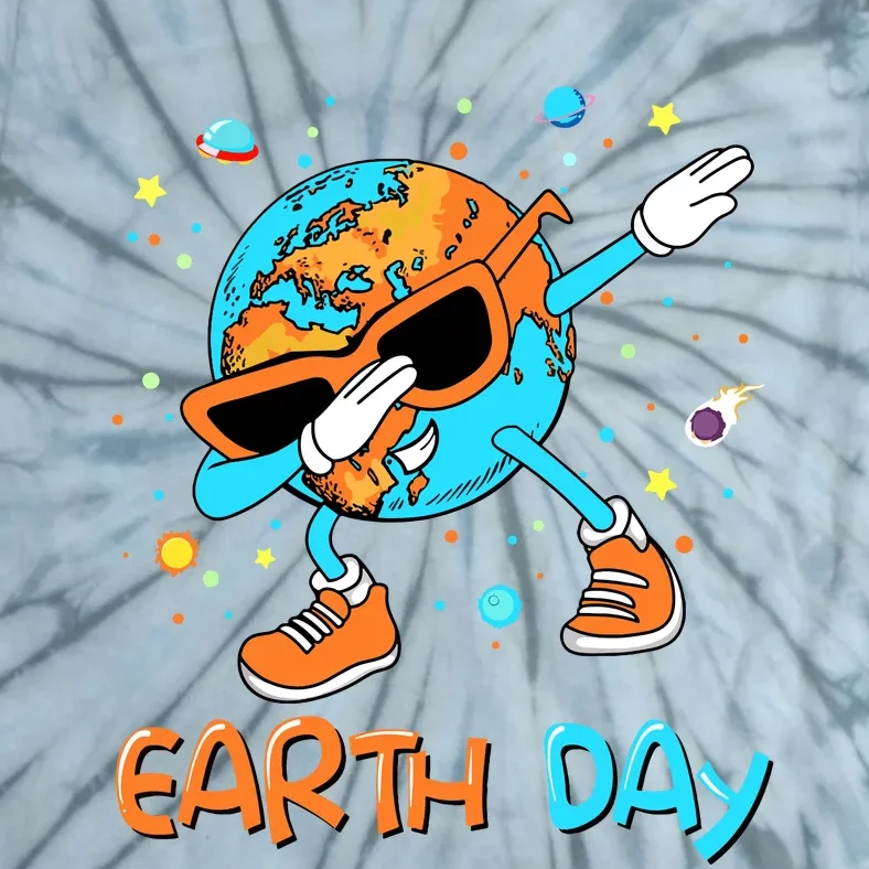 Happy Earth Day 2024 Funny Earth Day Boy Dab Tie-Dye T-Shirt