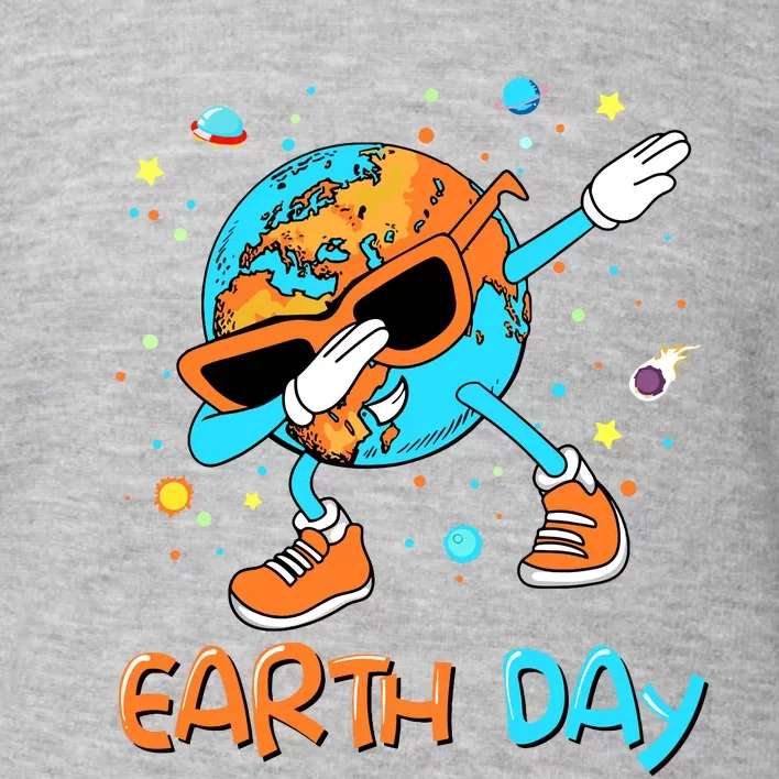 Happy Earth Day 2024 Funny Earth Day Boy Dab Toddler Sweatshirt