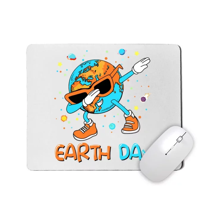 Happy Earth Day 2024 Funny Earth Day Boy Dab Mousepad