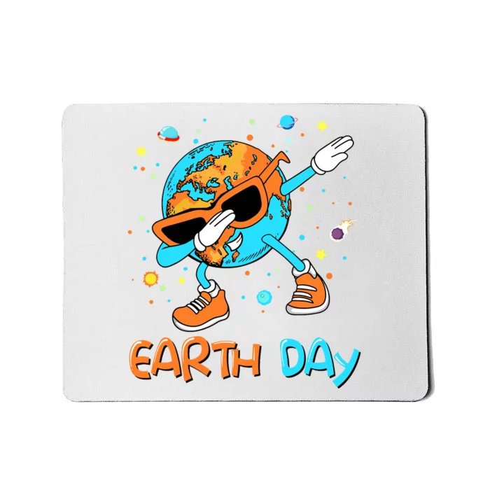 Happy Earth Day 2024 Funny Earth Day Boy Dab Mousepad