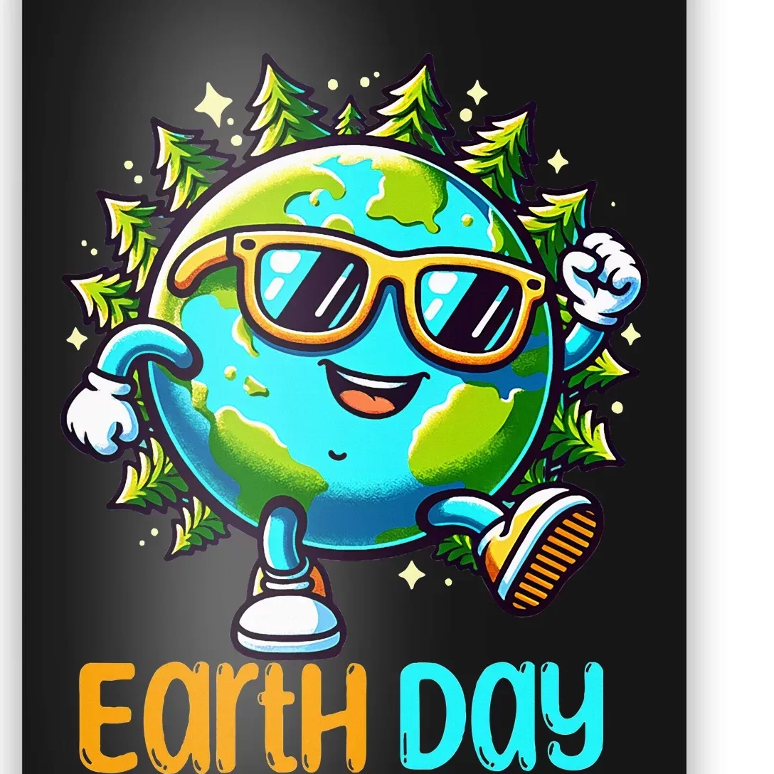 Happy Earth Day 2024 Funny Earth Day Poster