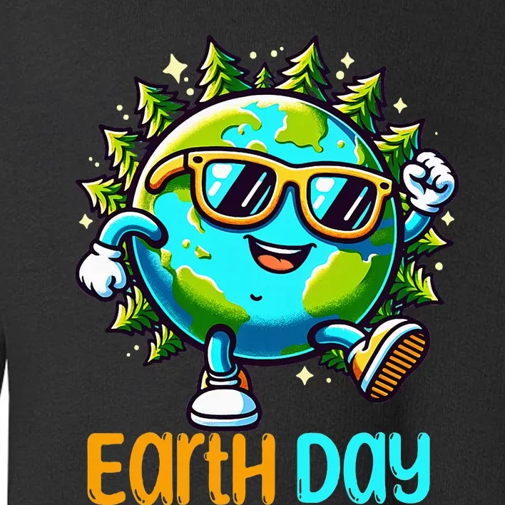 Happy Earth Day 2024 Funny Earth Day Toddler Sweatshirt