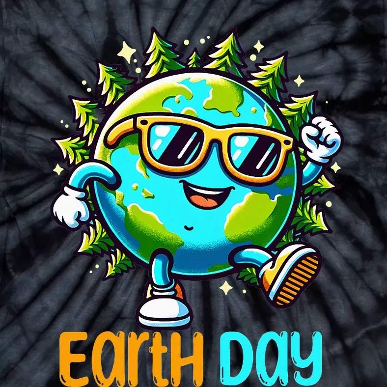 Happy Earth Day 2024 Funny Earth Day Tie-Dye T-Shirt