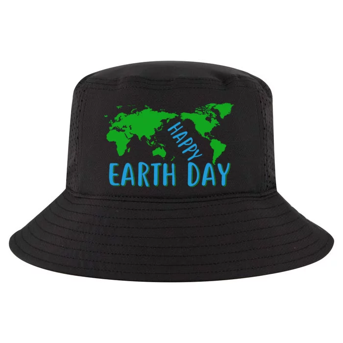 Happy Earth Day Cool Comfort Performance Bucket Hat