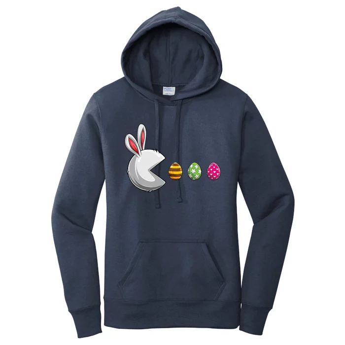 Happy Easter Day Bunny Egg Funny Easter Gift Women's Pullover Hoodie