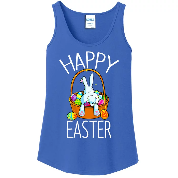 Happy Easter Day Bunny Egg Hunt Funny Gift Ladies Essential Tank