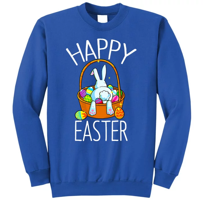 Happy Easter Day Bunny Egg Hunt Funny Gift Tall Sweatshirt