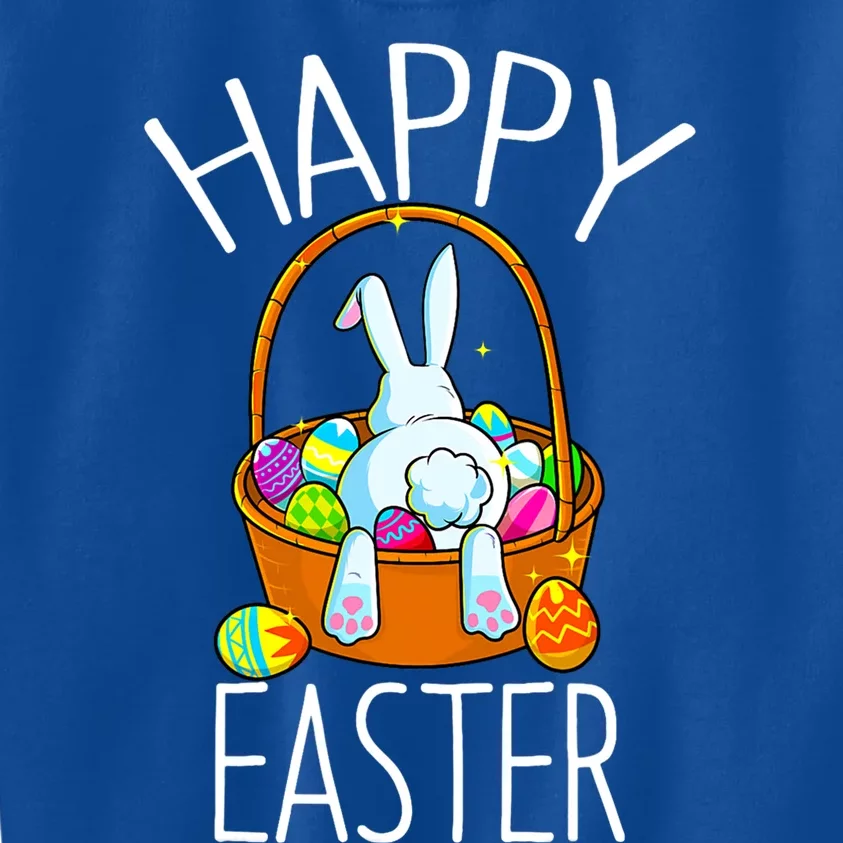 Happy Easter Day Bunny Egg Hunt Funny Gift Kids Sweatshirt