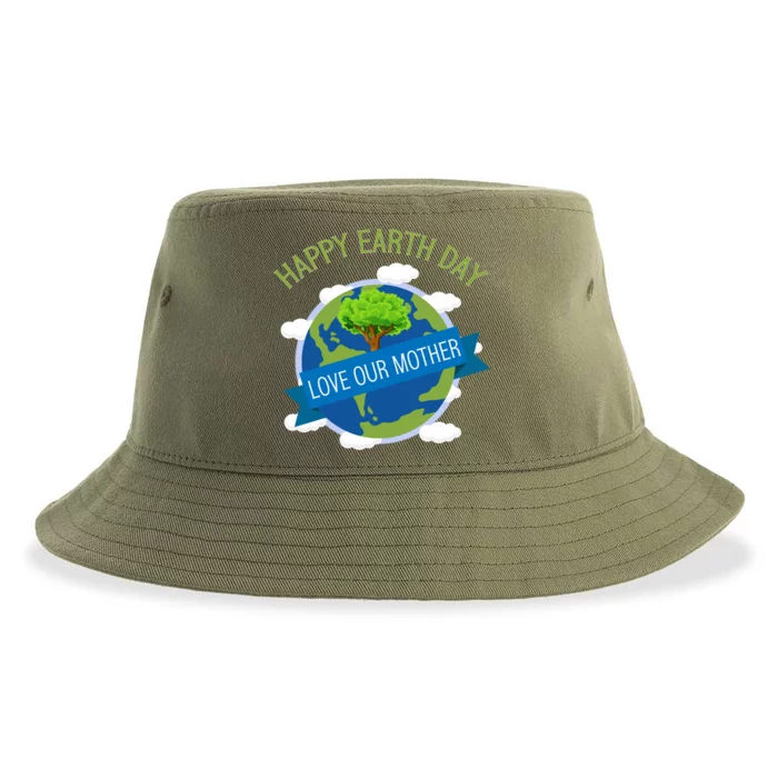 Happy Earth Day World Earth Day Awareness Gift Sustainable Bucket Hat